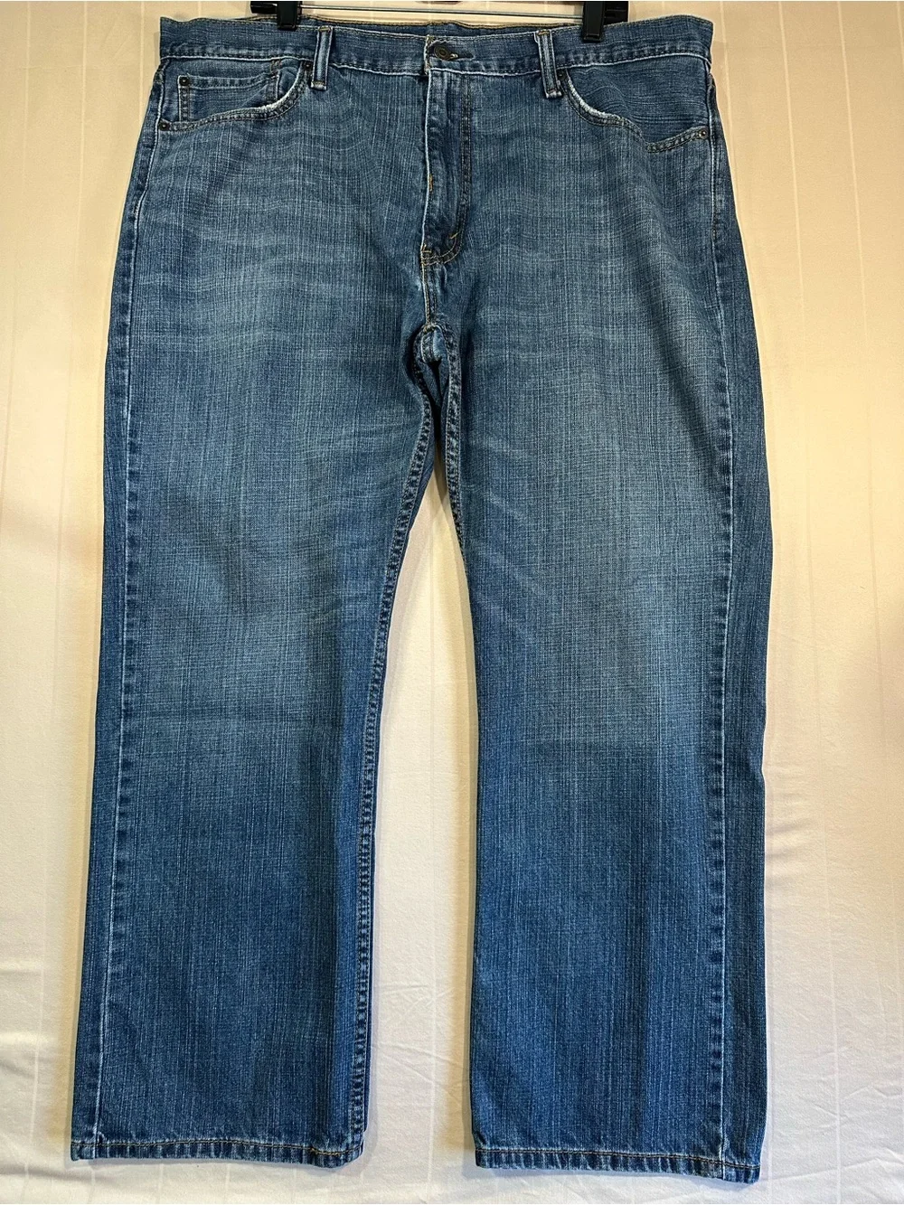 Levi's 559 Relaxed Straight Jeans Blue Denim Men's 40x30 EUC